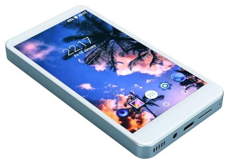 Lettore MP4, Lettore MP4 5 Pollici HD Riduzione del Rumore 5.0 16 GB ROM 256 GB Lettore Musicale Espandibile WiFi Lettore Musicale HiFi con Fotocamera Radio FM Blu