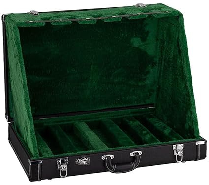 Multi Stand Case 5 - Gitarrenständer für 5 Gitarren, aufklappbar im Koffer