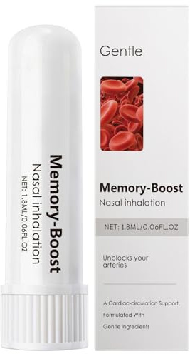 Nasal Inhaler - Refreshing Stick, Natural Breathing Inhalation with Energizing Feature, Personal Care Tool for Mood Calm Mind, Portable Health Accessory for Travel, Fresh Air Enjoyment Anytime Use