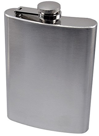 Max Fuchs - Flasque en inox - Chromé mat - 225 ml