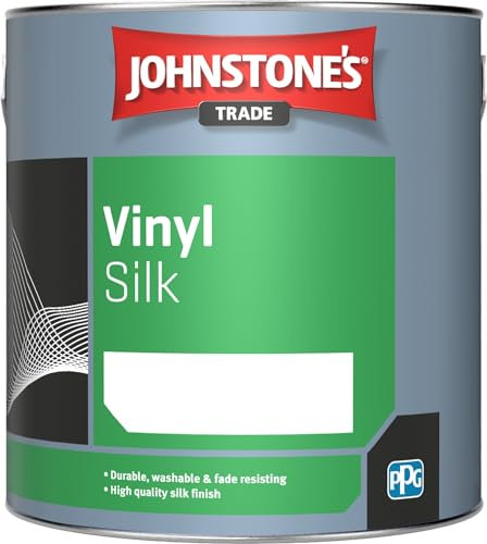 2.5LTR - JOHNSTONES VINYL SILK BRILLIANT WHITE