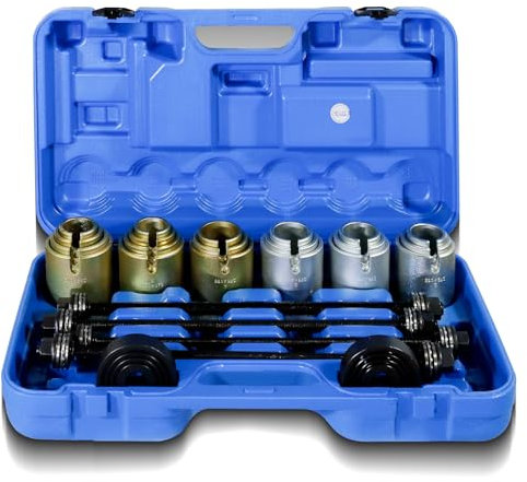 CCLIFE 26tlg Lager Gummibuchsen Radlager Buchsen Silentlager Demontage Abzieher Ausdrücker Werkzeug