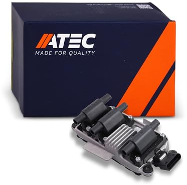 ATEC Germany 1x Zündspule -polig Zündmodul 12V Passend für A udi A4 B5 | Kompatibel mit: AUDI A4 B5, A4 B5 Avant, A4 B6, A4 B6 Avant, A4 B6 Cabriolet, A6 C4, A6 C4 Avant, A6 C5, A6 C5 Avant, A8 D2