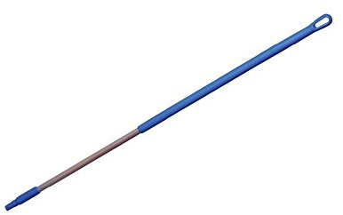 neoLab Aluminium Besenstiel, Blau, 33mm Durchmesser, 1500mm Länge