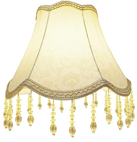 Eastlion 12 kreativ Retro Palace Handgemachter Anhänger UNO Screw E14/E27 Lampenschirm für Tischlampen und Stehlampen 15 * 30 * 22cm