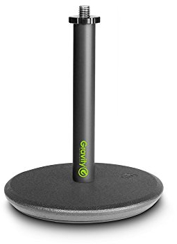 Gravity MS T 01 B - Mikrofon-Tischstativ, Mikrofonständer, schwarz