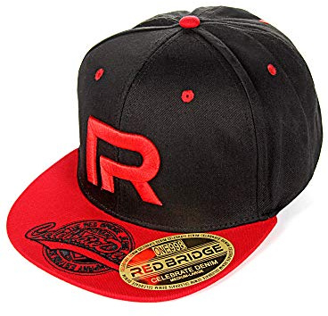 Redbridge Unisex Snapback Caps Kappe Baseball-Cap Mütze Bestickt R-Logo R31753