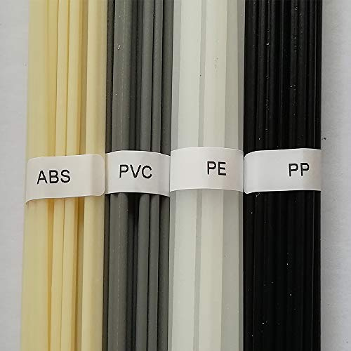 Varmluftsvetspistol för HDPE geomembran svetsare för TPO Foof med platt svetsmunstycke och rullar för plastsvetsare Each 10pcs Welding Rods
