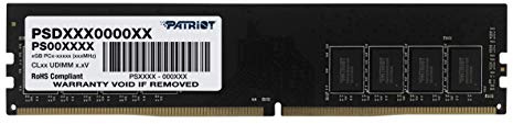 Patriot Memory Serie Signature Memoria RAM DDR4 2666 MHz PC4-21300 32GB (1x32GB) C19 - PSD432G26662