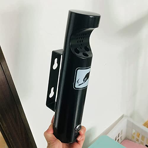 Edelstahl Wandaschenbecher Outdoor Zigarettenrußsäule Rostfreier Aschenbecher für Zuhause, Outdoor, Bar, Büro