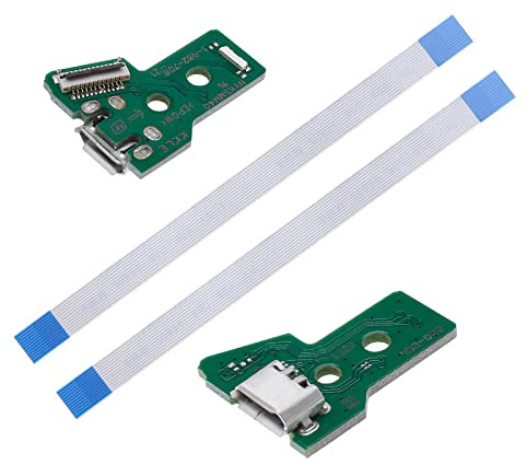 Create idea Lot de 2 câbles ruban JDS-055 et 12 broches compatibles avec manette sans fil PS4 Pro et PS4 Slim