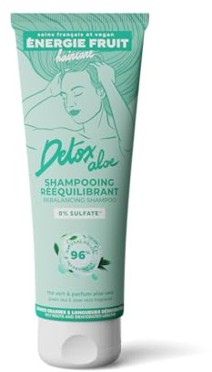 ENERGIE FRUIT | Shampoing Clean Detox | Racines grasses & pointes sèches | Thé vert | 250 ml