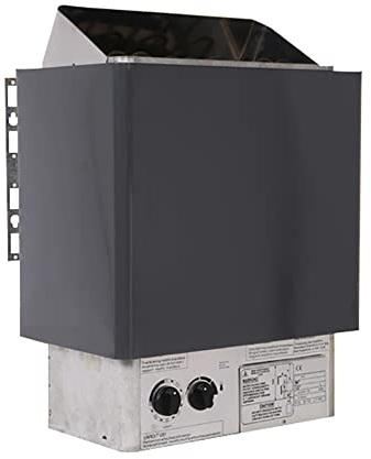 FUYAO Elektrische Sauna, 220 V, 3 – 6 kW, trockener Dampfofen mit internem Controller und Timer für Badezimmer von Spa und Hotelsauna, Heimsauna-Set