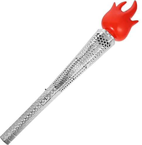 UPKOCH Torche de Simulation Torches en Plastique feu de Camp à Flamme Artificielle Portable Light Trousse Maquillage Lampe e Jouets en Plastique e en pour Enfants