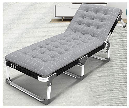 Generisch Übergroßer Lounge-Sessel, Liegestuhl, Outdoor-Klappstühle, bequem und weich, faltbar, Lazy Lounger, Relax-Freizeit-Liegestuhl, tragbare Faltbare Liege für Erwachsene