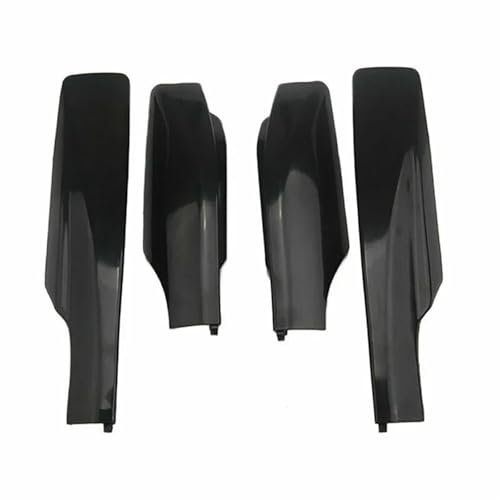 SYLTER Lockable Car Rack 4Pcs/Set Roof Rack End Covers Roof Rack Shell Protective Covers Car Accesories For Toyota For RAV4 For XA30 2006-2012 Rooftop Cargo Carrier(Black)