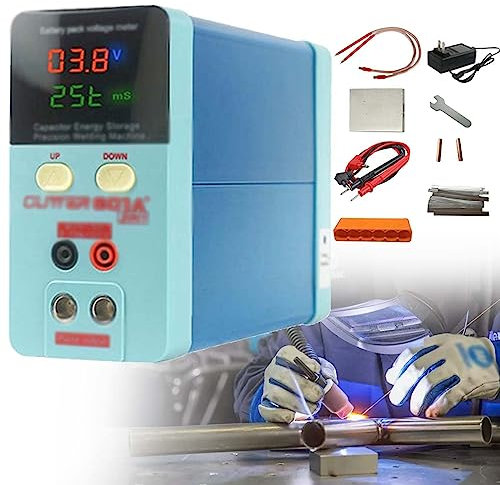 BOOZXCV High power automatic LED pulse spot welder,battery spot welder,capacitor discharge pulse battery spot welder,pulse spot welder for lithium battery