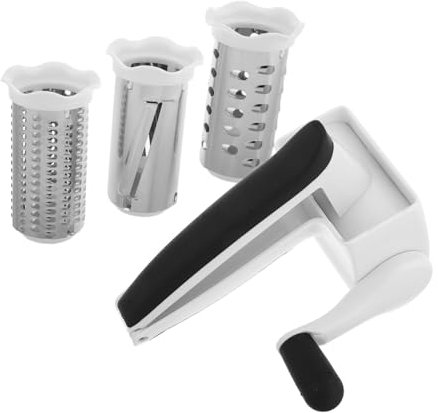 NAMOARLY Rallador De Queso Manivela Trituradora Para Queso y Verduras Herramienta De Cocina Para Rallar Uso Doméstico y Restaurantes