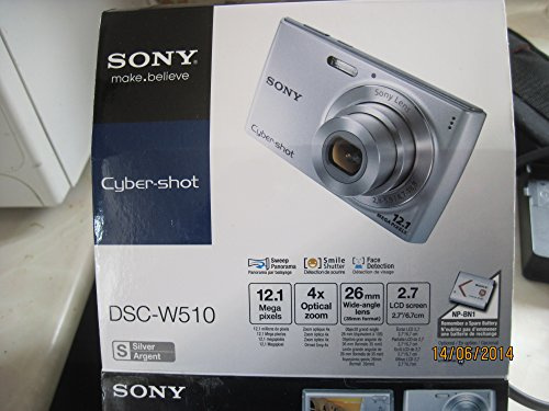 Sony W510 Cyber-shot Digital Still Camera - Black (12.1MP, 4x Optical Zoom) 2.7 inch LCD (Renewed)