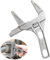 hioseyre Adjustable Spanner Wrench,6-68mm Wide Jaw Opening Plumbing Spanner,Pipe Wrench,200mm Aluminum Alloy Plumbers Wrenches,Nut Key Hand Tool for Bathroom,Washbasin Tube