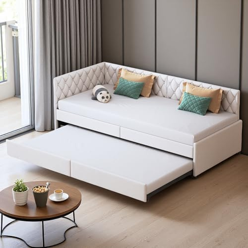 HYNHXBP Divano letto a 2 posti 90/180 x 200 cm, divano letto convertibile imbottito con rete a doghe, divano convertibile estensibile, incapace di salire o scendere, senza materasso