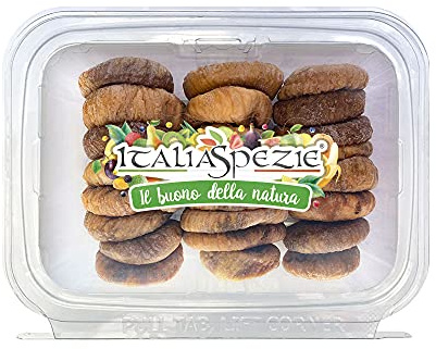 ITALIA SPEZIE - Fichi Secchi al Naturale 1 kg (2 x 500g) - Extra Morbidi - Confezioni salva freschezza Richiudibili - Senza zuccheri aggiunti, Senza anidrite solforosa, Senza acidificanti.