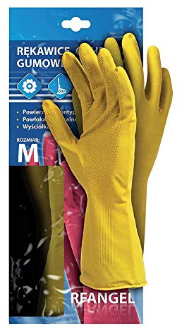 Reis RFYS Schutzhandschuhe, Gelb, S Größe, 12 Stück