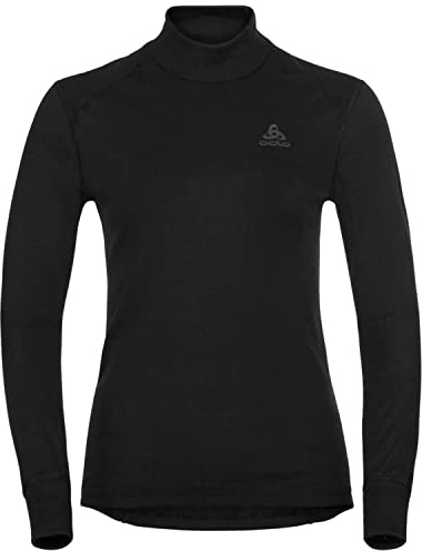 ODLO Thermounterwäsche Damen Active Warm I Langarm Thermoshirt I Warme Skiunterwäsche