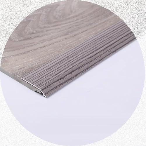 WINARA Abschlussprofil Aluminium 90cm, Übergangsleiste selbstklebend, Übergangsschiene Dehnungsfugenprofil Boden-Leiste höhen-Ausgleich 2-5mm (Color : B, Size : 5pcs)