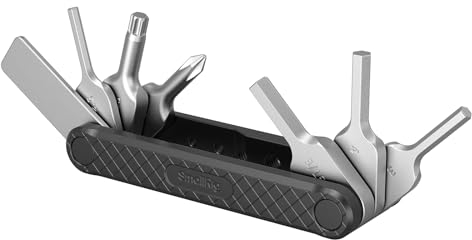 SMALLRIG Juego de Herramientas Plegables con Destornilladores y llaves Hexagonales, Siete Herramientas Funcionales Incluidas - 4681