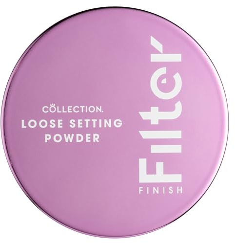 Collection Cosmetics Filter Finish Loose Powder, Lightweight Face Powder, Translucent,10g