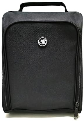 Fußball-Schuhtasche, Golf-Schuhträger, Sport-Schuhträger, Schuhtasche mit Reißverschluss, Golf-Zubehör-Tasche, Reise-Schuhträger, belüftete Reisetasche für Fußball, 32 x 22 x 14 cm, Golfschuhe und