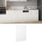 Willood Panel para lavavajillas Madera contrachapada Blanco 45x3x67 cm