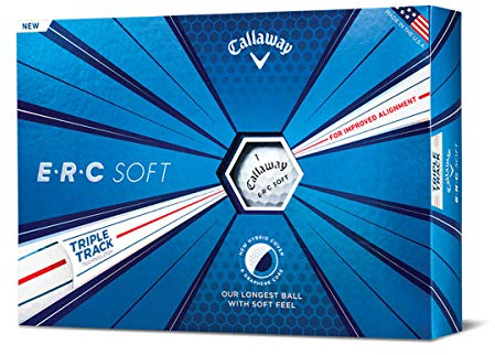 Callaway ERC Soft 2019 Pelotas de Golf Unisex Adulto, Blanco, única