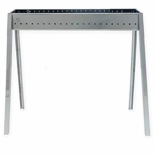 LISA s.r.l. Canalina Grillspett och grillspett - Rostfritt stål - Milano 80 cm