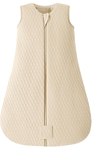 Yoofoss Schlafsack Baby Winter 2.5 Tog - 78cm/6-12 Monate Winterschlafsack Baumwolle Babyschlafsack Warm für Jungen Mädchen Neugeborene