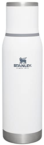 Stanley Adventure to Go Gobelet de voyage isotherme – 758,7 g – Bouteille isotherme en acier inoxydable anti-fuite avec couvercle isotherme et bouchon anti-éclaboussures