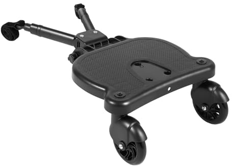 LUNICASHA Planche de poussette universelle pour enfant, planche de transport avec siège pour enfants, accessoires de poussette, planche de poussette pour enfants de 2 à 6 ans (25 kg)