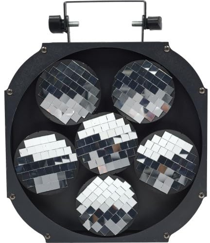 Algam Lighting MOVING-MIRROR-6 Diskokugeleffekt mit 6 unabhängigen Spiegeln