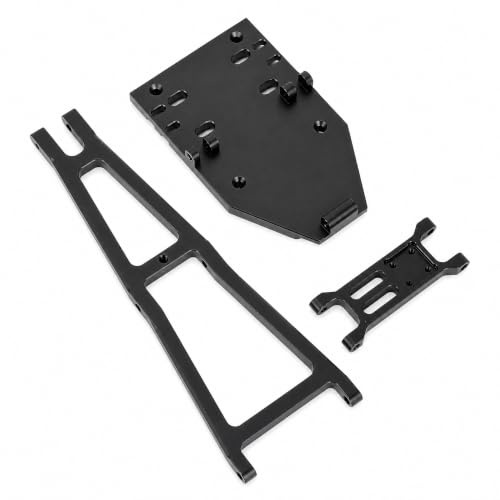 Fabater Ensemble de Sauvetage à Double Stent de Treuil RC à L'échelle 1/10, Kit de Construction de Camion et de Remorquage RC, Kit de Dépannage de Bras de Grue de Dépanneuse de Sauvetage