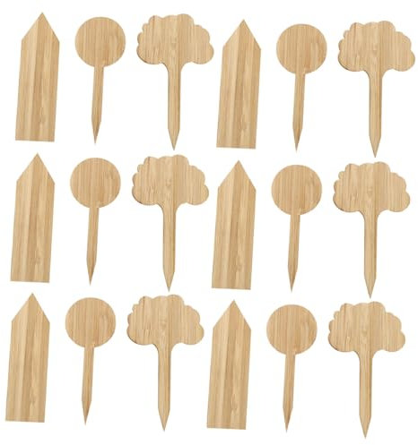 POPETPOP Pflanzenetiketten-set 30 Stück Wiederverwendbare Etiketten Für Die Gartenarbeit Blumenetiketten Einlegeplatte Einfach Zu Verwenden Und Dekorativ