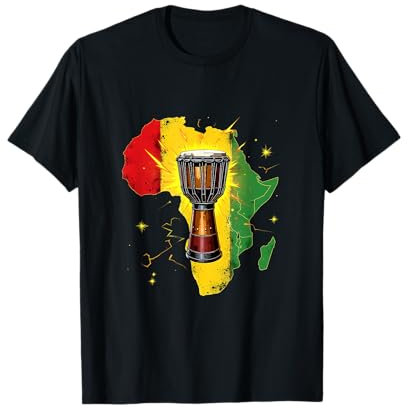 Djembe Trommel Afrikanische Rhythmen T-Shirt