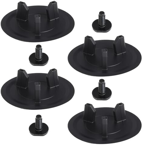 4 joints de rechange pour bonde d’évier et de lavabo avec vis, joints en caoutchouc étanches pour bouchon d’évier de cuisine