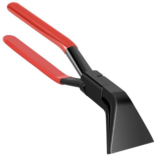 Pinza per lamiera piegatrice a 45° larga 60 mm Pinza per lamiera con impugnatura antiscivolo Aggraffatrici manuali antiruggine Utensili per piegare e levigare la