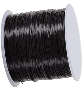 kesurpae Flexibel elastisk tråd 8 mm elastisk sträng för färgglada halsband och armband smyckestillverkningsprojekt sträng för armband smyckestillverkning 0,8 mm