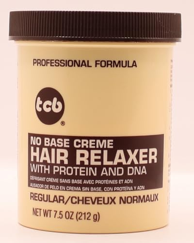TCB Hair Relaxer 222ml Cream, Unscented, Curly, Coily