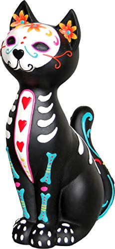 Nemesis Now Dekofigur, Zuckerpuss, 26 cm, Schwarz