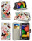 London Gadget Store New Creative Graphic Pattern Wallet Case Cover Printed Design with Integrated Stand for Microsoft Lumia 640 LTE 4G / Dual SIM - Butterfly Breeze