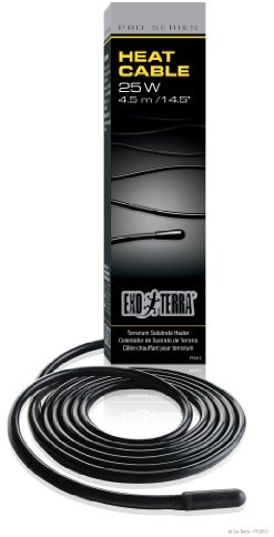 Exoterra Câble Chauffant pour Reptiles et Amphibiens 25 W