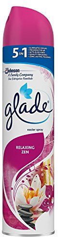 Glade Air Freshener, Aerosol Spray, Relaxing Zen, 300ml, Pack of 12